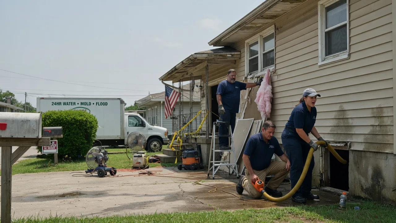 Water Damage Repair in Pitts, GA near me